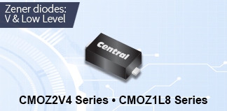Zener Diodes: CMOZ2V4 Series & CMOZ1L8 Series